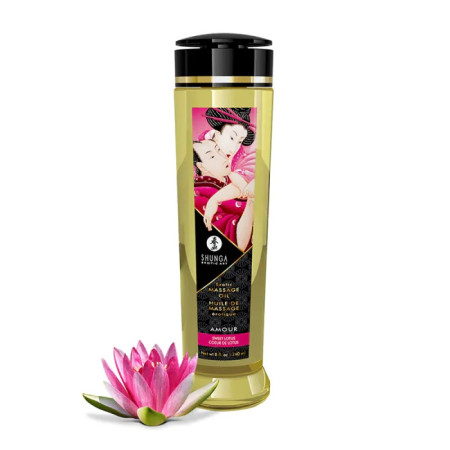 Óleo de massagem Amour Lotus Massage Oil 240ml