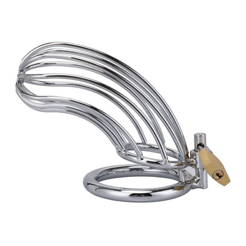 Apollo Cock Cage 50mm Silver
