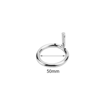 Apollo Cock Cage 50mm Silver