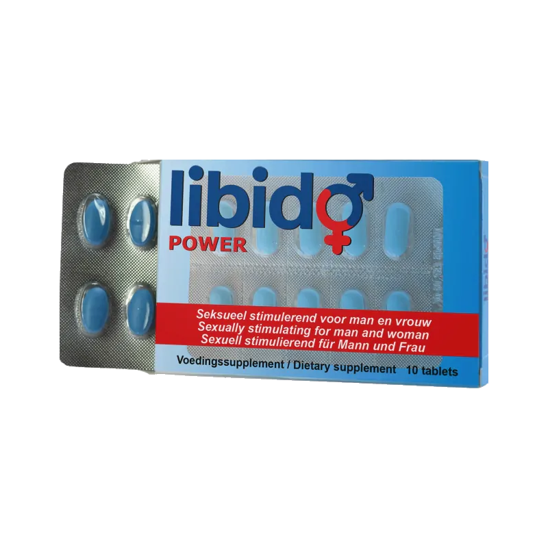 LIBIDO POWER 10 CAPS  H&M (UNISEXO)