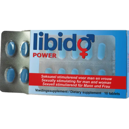 LIBIDO POWER 10 CAPS  H&M (UNISEXO)