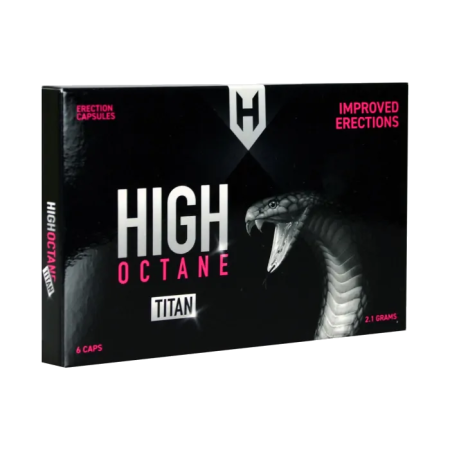 Cápsulas para Ereção Titan High Octane (HOMEM)